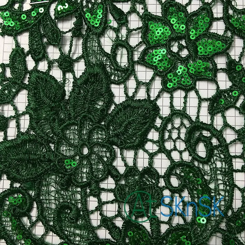 300yards/lot Lace Fabric Green Flower Sequin Embroidery Wedding Dress Lace Trimming For Clothing DIY Accessories DHL Shipping
300yards/lot Lace Fabric Green Flower Sequin Embroidery Wedding Dress Lace Trimming For Clothing DIY Accessories DHL Shipping