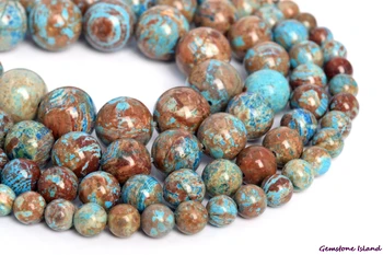 GemIsl& Wholesale Natural Stone Blue Green Lace Stone Loose Beads Round Shape 4/6/8/10/12mm
GemIsl& Wholesale Natural Stone Blue Green Lace Stone Loose Beads Round Shape 4/6/8/10/12mm