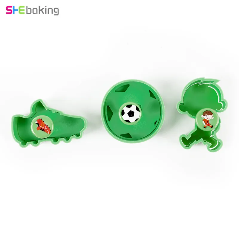 Shebaking 1pc Creative Cookie Cutter Cartoon Horse Football Flower Chocolate Biscuit Fondant Press Cake Decoration Tool Bakeware
Shebaking 1pc Creative Cookie Cutter Cartoon Horse Football Flower Chocolate Biscuit Fondant Press Cake Decoration Tool Bakeware