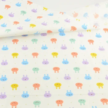 Teramila Fabrics Quilting Home Textile Sewing Cloth Craft Cute Rabbit Cotton Fabric Tecido Patchwork Bedding Decoration Tissue
Teramila Fabrics Quilting Home Textile Sewing Cloth Craft Cute Rabbit Cotton Fabric Tecido Patchwork Bedding Decoration Tissue