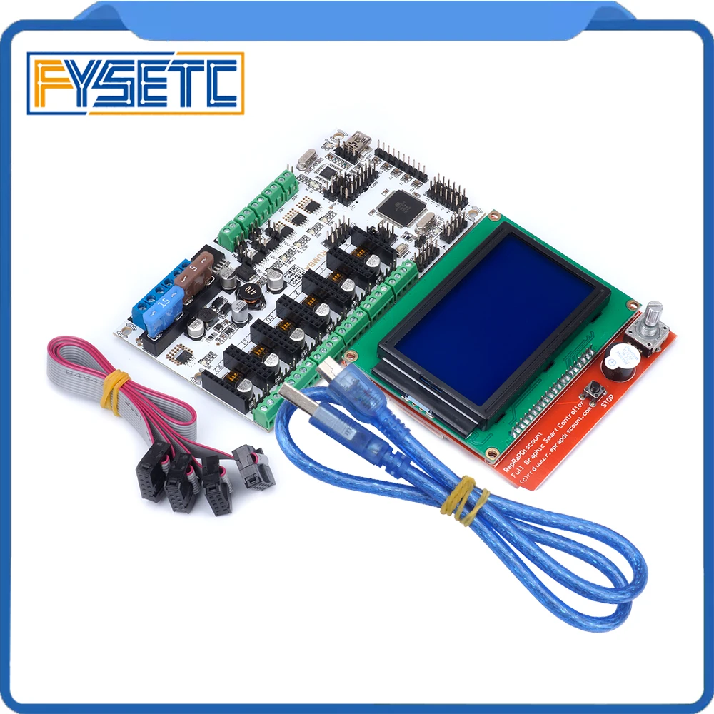 Upgrade Rumba Plus For 3D Printer Start Kits Motherboard Rumba+ Board Support 3pcs Extruder With 12864 LCD Display Screen
Upgrade Rumba Plus For 3D Printer Start Kits Motherboard Rumba+ Board Support 3pcs Extruder With 12864 LCD Display Screen