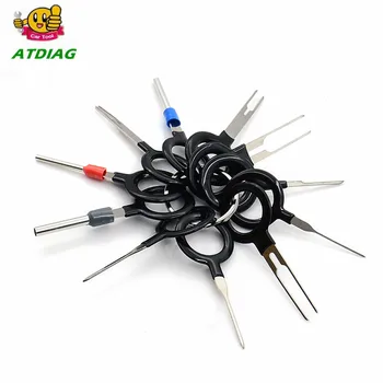11Pcs/Set Terminal Removal Tools Car Electrical Wiring Crimp Connector Pin Extractor Kit Car Repair Hand Tool Set Plug key
11Pcs/Set Terminal Removal Tools Car Electrical Wiring Crimp Connector Pin Extractor Kit Car Repair Hand Tool Set Plug key