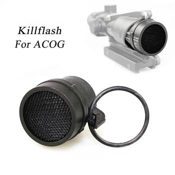 Hunting Scope Protector Cover Cap ACOG Killflash For ACOG 1X32 4X32 Tactical Scope Hunting accessories Black and Sand Color
Hunting Scope Protector Cover Cap ACOG Killflash For ACOG 1X32 4X32 Tactical Scope Hunting accessories Black and Sand Color