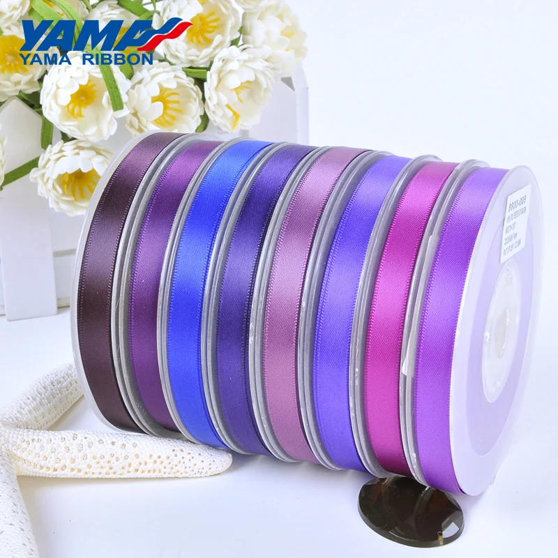YAMA 50 57 63 75 100 mm 100yards/lot Double Face Satin Ribbon Purple for Party Wedding Decoration Handmade Rose Flowers Craft
YAMA 50 57 63 75 100 mm 100yards/lot Double Face Satin Ribbon Purple for Party Wedding Decoration Handmade Rose Flowers Craft