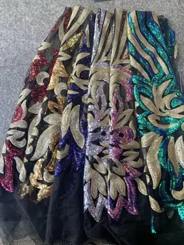 New style Multicolor French net lace African tulle mesh lace fabric high quality nigerian sequins 3 d embroidery lace fabric
New style Multicolor French net lace African tulle mesh lace fabric high quality nigerian sequins 3 d embroidery lace fabric