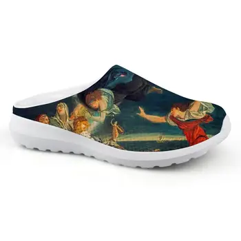 Fashion Sandals Man Casual Christ Painting Art Print Summer Slippers Beach Water Comfortable Outside Customizable Shoes sandals
Fashion Sandals Man Casual Christ Painting Art Print Summer Slippers Beach Water Comfortable Outside Customizable Shoes sandals