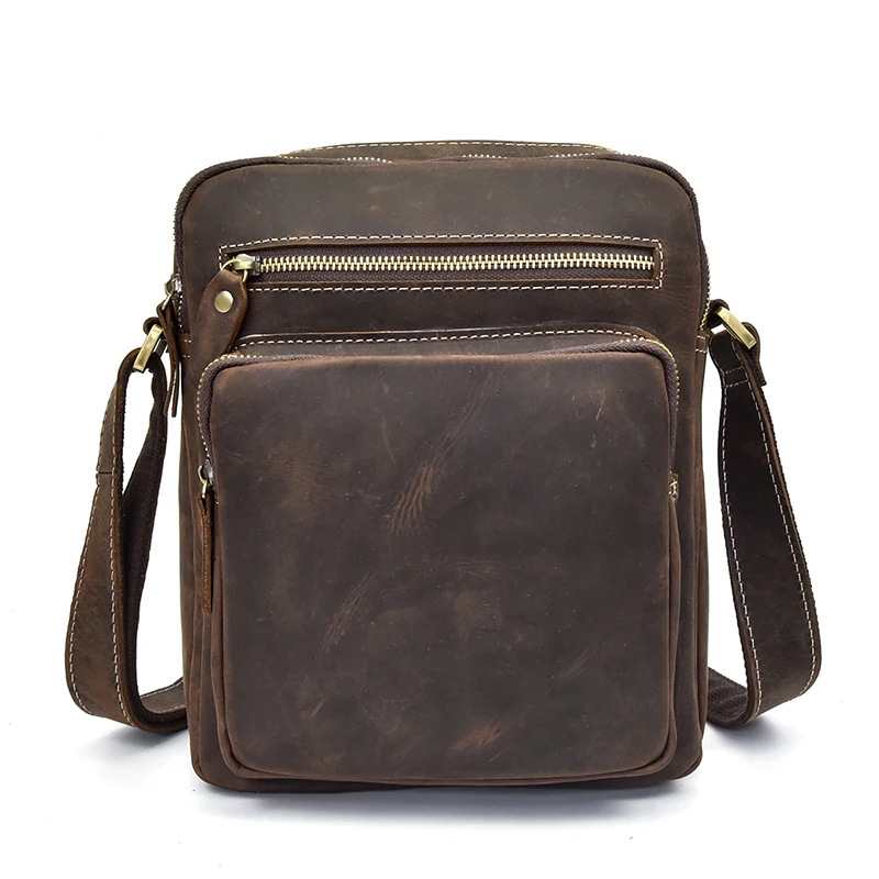Luufan New Fashion Men's Crossbody Shoulder Bags Ipad Books Back To School Bags For College Student Crazy Horse Leather Bags
Luufan New Fashion Men's Crossbody Shoulder Bags Ipad Books Back To School Bags For College Student Crazy Horse Leather Bags