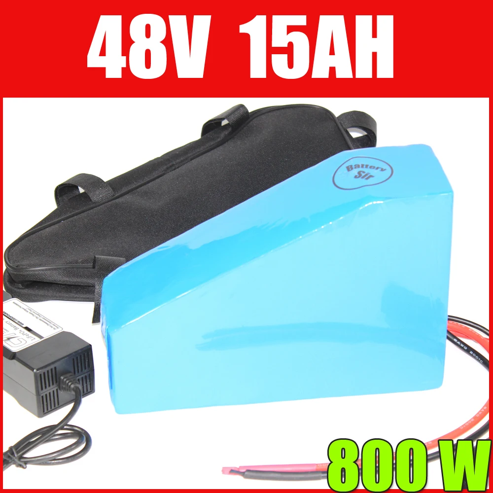 electric bike battery 48v 15ah Triangle lithium ion battery Pack 1000W e-bike Triangle battery FREE BMS and charger customs duty
electric bike battery 48v 15ah Triangle lithium ion battery Pack 1000W e-bike Triangle battery FREE BMS and charger customs duty