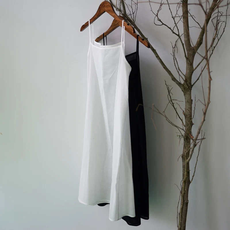 SCUWLINEN Vestido 2019 Women Summer Dress Solid Slash-neck Sleeveless 100% Cotton Basic Dress Casual Black White Beach Dress S12
SCUWLINEN Vestido 2019 Women Summer Dress Solid Slash-neck Sleeveless 100% Cotton Basic Dress Casual Black White Beach Dress S12