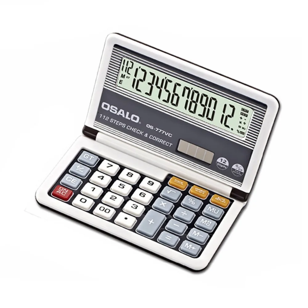 Multi-function Calculator Foldable Pocket Calculator Solar Calculators Handheld Silicone Scientific for student business school
Multi-function Calculator Foldable Pocket Calculator Solar Calculators Handheld Silicone Scientific for student business school