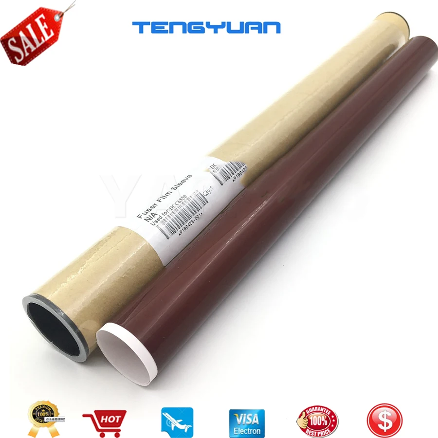 5PC X For Xerox 240 242 250 252 260 5065 7550 7600 6550 750i 650i 8100 7655 7665 7775 J75 700i Fuser Fixing Film Sleeve
5PC X For Xerox 240 242 250 252 260 5065 7550 7600 6550 750i 650i 8100 7655 7665 7775 J75 700i Fuser Fixing Film Sleeve