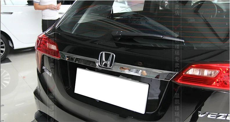 FIT FOR 2014 2015 2016 HONDA VEZEL HR-V HRV CHROME REAR TRUNK LID COVER LICENCE PLATE TRIM TAILGATE MOLDING ACCESSORIES
FIT FOR 2014 2015 2016 HONDA VEZEL HR-V HRV CHROME REAR TRUNK LID COVER LICENCE PLATE TRIM TAILGATE MOLDING ACCESSORIES