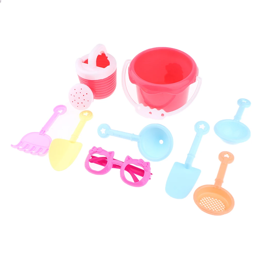 Kids Toddlers Plastic Beach Sand Toys Playset with Bucket Sifter Rake Shovel Watering Can
Kids Toddlers Plastic Beach Sand Toys Playset with Bucket Sifter Rake Shovel Watering Can