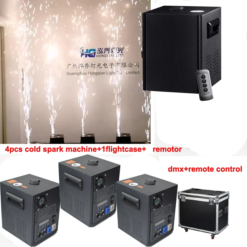 600w Cold Spark Fireworks Machine Dmx And Remote Control Spark Fountain Sparkular Machine For Stage Wedding party
600w Cold Spark Fireworks Machine Dmx And Remote Control Spark Fountain Sparkular Machine For Stage Wedding party