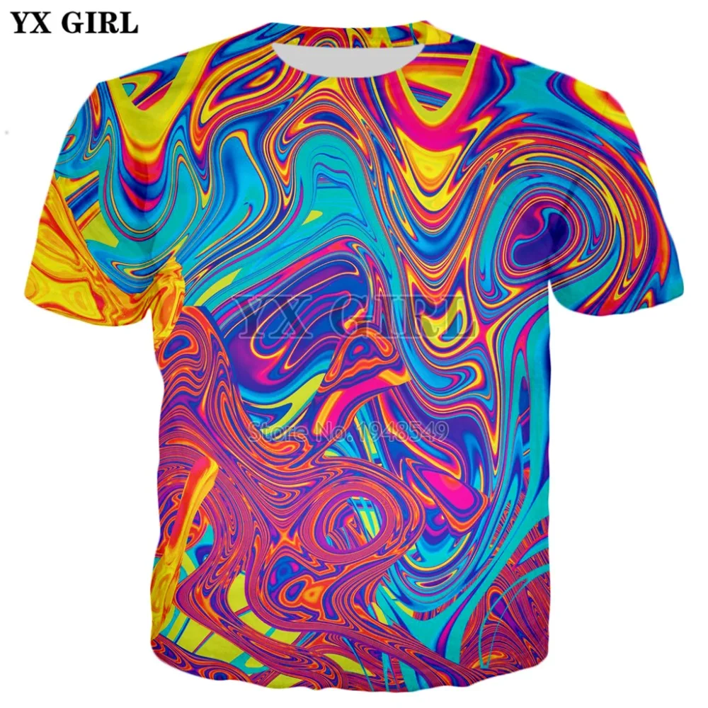 YX GIRL Drop shipping 2018 summer New Fashion Mens 3d T-shirt Tie-dye Psychedelic Prints Men/Women O-Neck Casual t shirt
YX GIRL Drop shipping 2018 summer New Fashion Mens 3d T-shirt Tie-dye Psychedelic Prints Men/Women O-Neck Casual t shirt