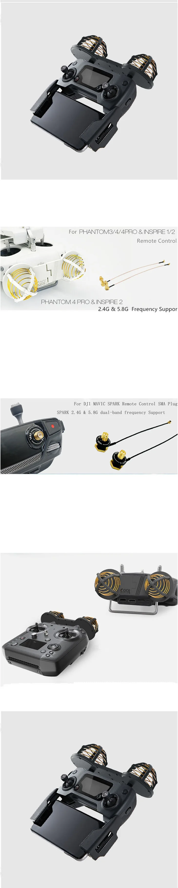 16DBi Antenna Signal Booster Range Extender Wifi Repeater For DJI