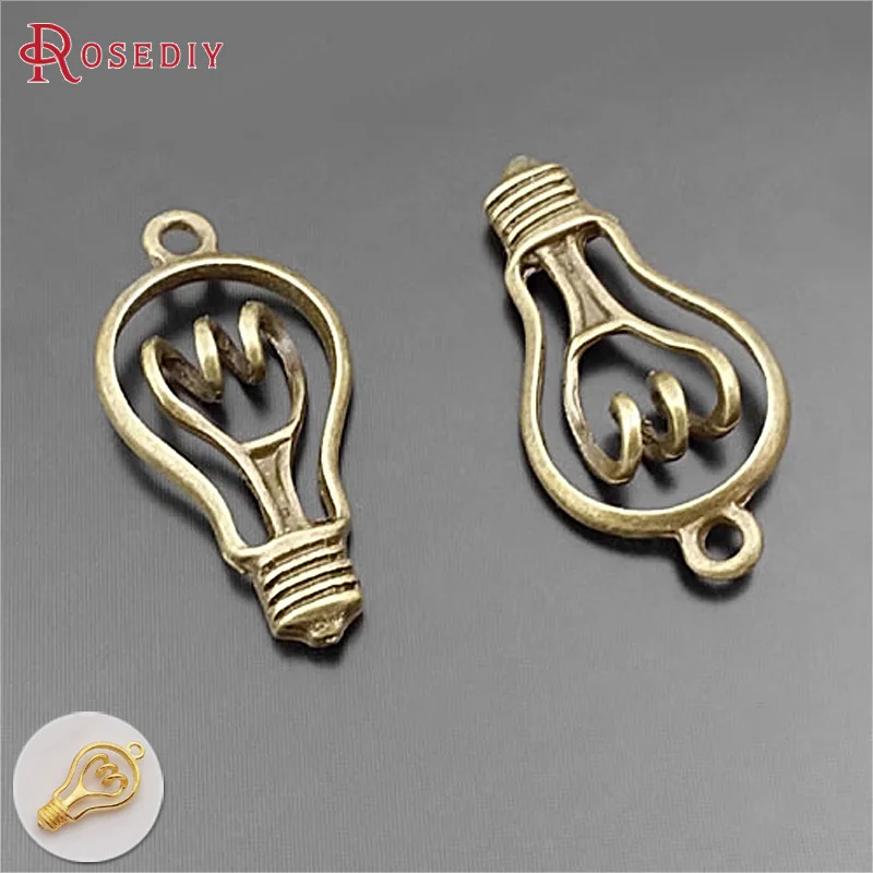 (29342)20PCS 29x18MM Antique Bronze Gold Color Plated Zinc Alloy Bulb Charms Pendants Diy Jewelry Findings Accessories Wholesale
(29342)20PCS 29x18MM Antique Bronze Gold Color Plated Zinc Alloy Bulb Charms Pendants Diy Jewelry Findings Accessories Wholesale