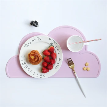 10PCS hot sale Cloud Shape Placemat Kids Plate Mat Silicone Table Pad Waterproof heat insulation Kitchen gadget Easy Cleaning
10PCS hot sale Cloud Shape Placemat Kids Plate Mat Silicone Table Pad Waterproof heat insulation Kitchen gadget Easy Cleaning