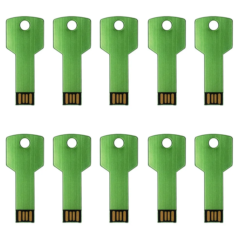 J-boxing 10PCS USB Flash Memory Stick Key Shape Thumb Pen Drive for PC Tablet Mac 1G 2G 4G 8G 16G 32G Pendrives USB Stick Green
J-boxing 10PCS USB Flash Memory Stick Key Shape Thumb Pen Drive for PC Tablet Mac 1G 2G 4G 8G 16G 32G Pendrives USB Stick Green