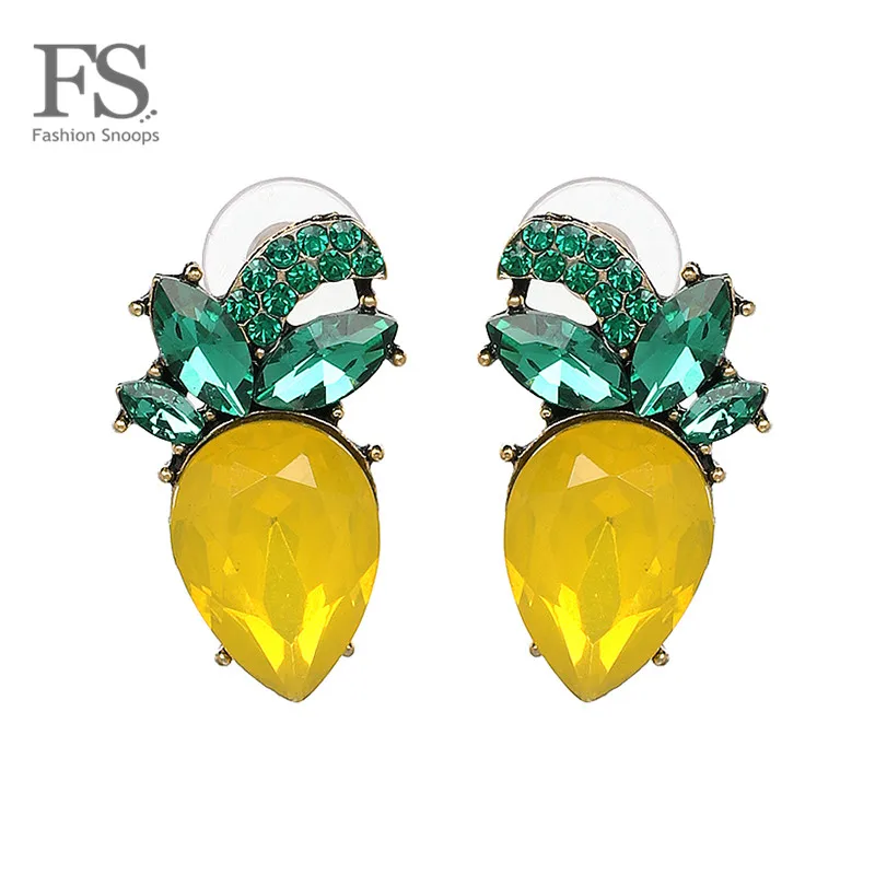 FASHIONSNOOPS Stud Pineapple Earrings Acrylic Crystal Shiny Earrings 2018 New Arrivals Fashion Girls Women Jewelry Accessories
FASHIONSNOOPS Stud Pineapple Earrings Acrylic Crystal Shiny Earrings 2018 New Arrivals Fashion Girls Women Jewelry Accessories