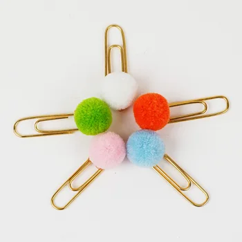 5pcs/set cute Hairball rose gold cilp modelling Paper clip Fashion business office lady style Office stationery set
5pcs/set cute Hairball rose gold cilp modelling Paper clip Fashion business office lady style Office stationery set