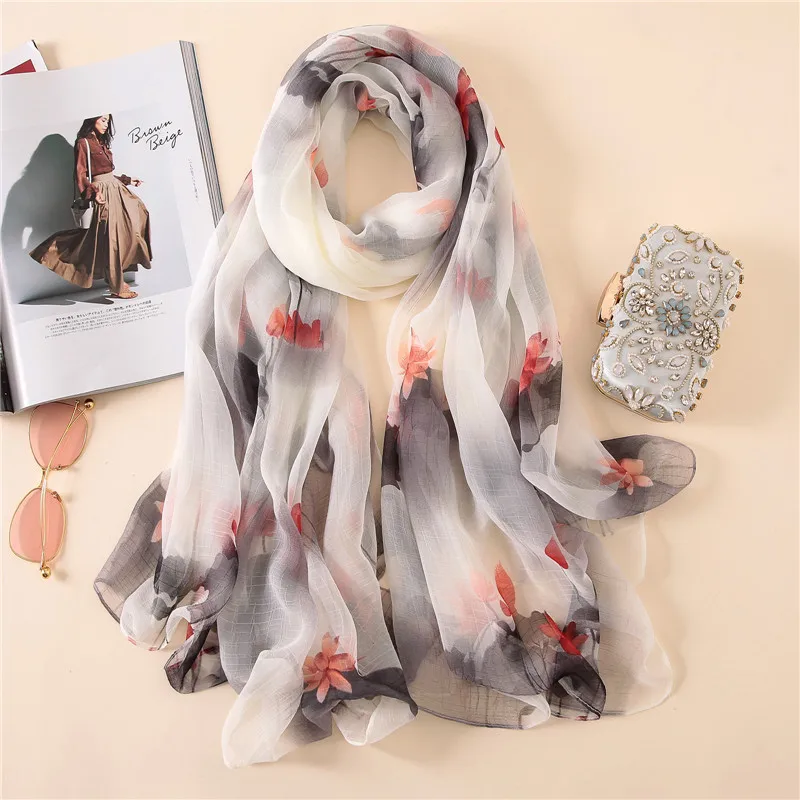 2019 new style women scarf floral summer silk scarves lady shawls and wraps vintage pashmina female foulard bandana beach stoles
2019 new style women scarf floral summer silk scarves lady shawls and wraps vintage pashmina female foulard bandana beach stoles