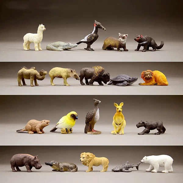 Simulation of wild animal model ornaments Solid small mini animal collection Boy, girl, early childhood gift
Simulation of wild animal model ornaments Solid small mini animal collection Boy, girl, early childhood gift