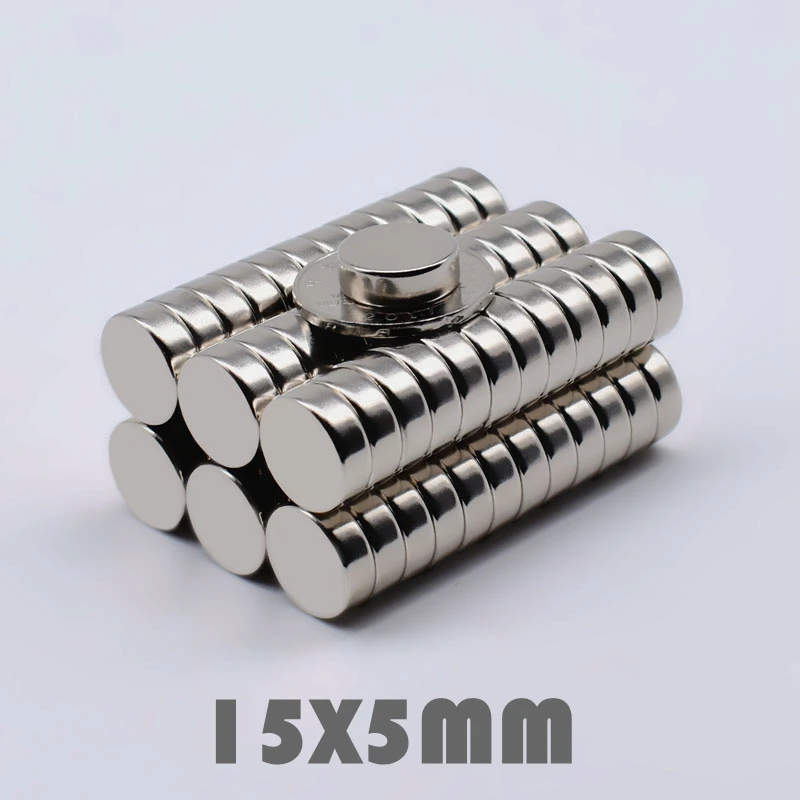 10/20/50Pcs 15x5 mm Neodymium Magnet Strong Round Magnet N35 15*5 mm Search Magnet Rare Earth Magnets For Crafts Gallium Metal
10/20/50Pcs 15x5 mm Neodymium Magnet Strong Round Magnet N35 15*5 mm Search Magnet Rare Earth Magnets For Crafts Gallium Metal