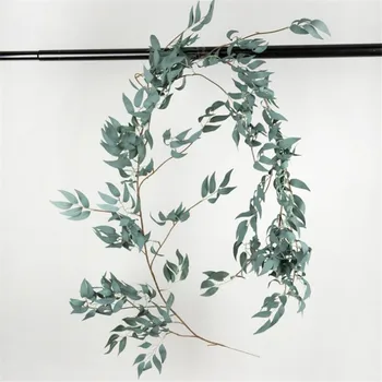 1.7Meters Simulation Leaves Rattan Artificial Plants DIY Wedding Photo Props Cafe Library Home decoration Vines Valentine
1.7Meters Simulation Leaves Rattan Artificial Plants DIY Wedding Photo Props Cafe Library Home decoration Vines Valentine