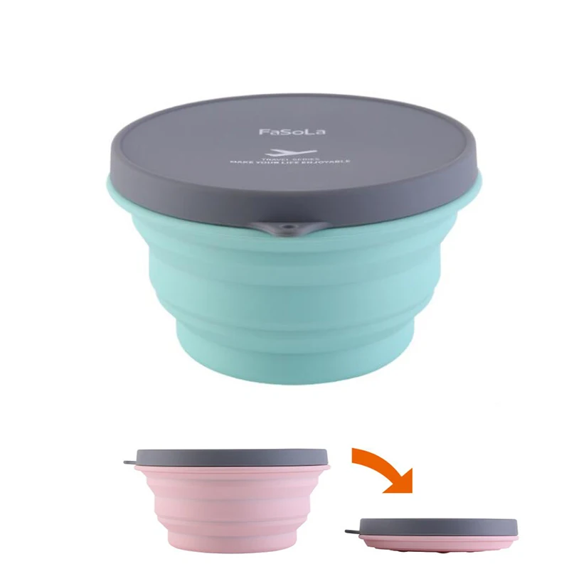 500/1000ml Portable Folding Collapsible Bowl Set Camping Tent Outdoor Travel Cookware Products Wholesale
500/1000ml Portable Folding Collapsible Bowl Set Camping Tent Outdoor Travel Cookware Products Wholesale