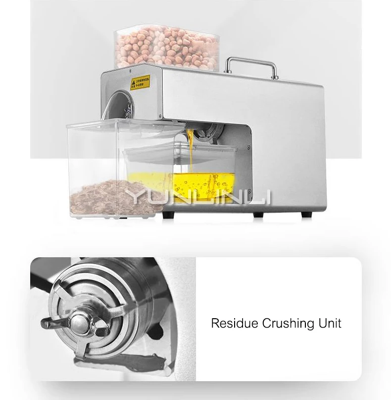 Description Picture 4 of itemOil Press Machine 220V Household Small Oil Presser Multifunction Oil Pressing