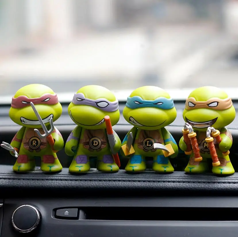 JOORMOM 4pcs cartoon ninja turtle car ornaments creative car ornaments can be done ornaments toy model doll car interior
JOORMOM 4pcs cartoon ninja turtle car ornaments creative car ornaments can be done ornaments toy model doll car interior