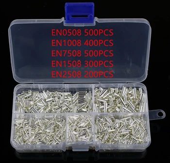 1900pcs/lot Mixed 5 Models Non Insulated Electrical Crimp Cord Wire End Terminal Connector Kit
1900pcs/lot Mixed 5 Models Non Insulated Electrical Crimp Cord Wire End Terminal Connector Kit