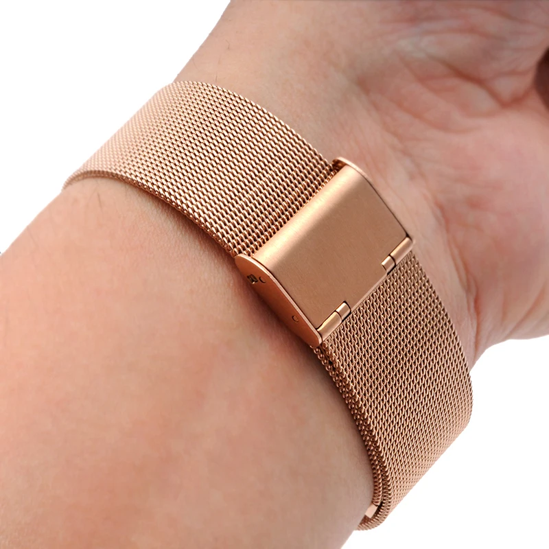 New metal strap men's and women's woven Milan netted ultra thin steel strip For DW Daniel Wellington watch strap
New metal strap men's and women's woven Milan netted ultra thin steel strip For DW Daniel Wellington watch strap