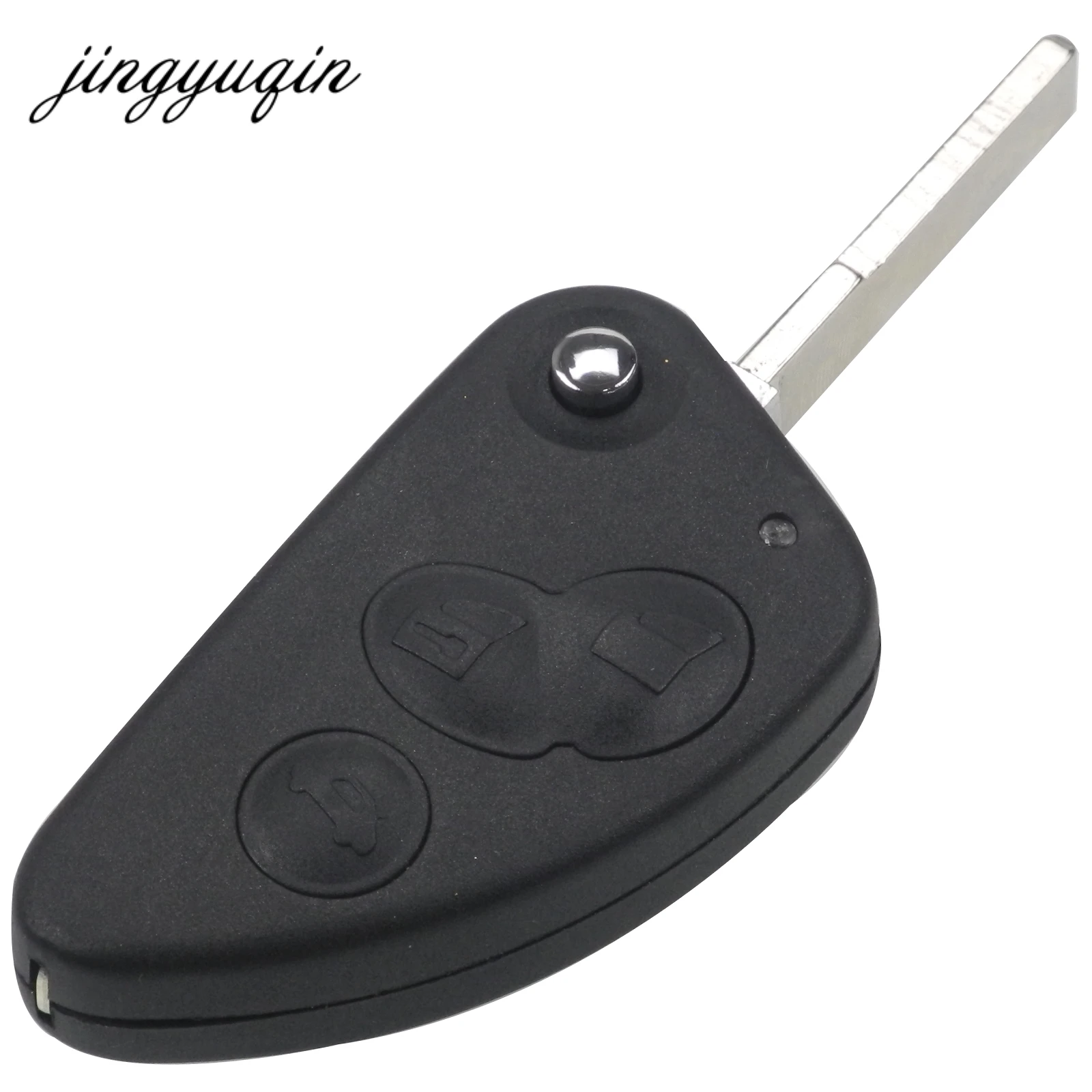 jingyuqin 3 Button Remote Flip Key Case FOB for ALFA Romeo 147 156 166 GT Replacement Shell Housing
jingyuqin 3 Button Remote Flip Key Case FOB for ALFA Romeo 147 156 166 GT Replacement Shell Housing
