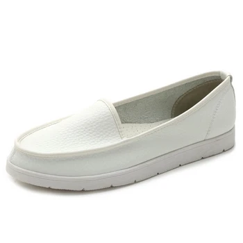 Shoes Woman Nice Comfortable Genuine Leather Women Shoes Flats Loafers Slip On Women Flat Shoes Moccasins White Shoes S168
Shoes Woman Nice Comfortable Genuine Leather Women Shoes Flats Loafers Slip On Women Flat Shoes Moccasins White Shoes S168