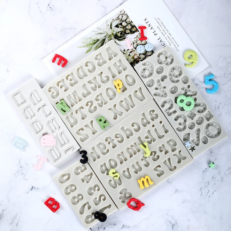Letters & Numbers Silicone Mold Fondant Mould Cake Decoration Tools Chocolate, Gumpaste Mold, Sugarcraft ,Kitchen Gadgets
Letters & Numbers Silicone Mold Fondant Mould Cake Decoration Tools Chocolate, Gumpaste Mold, Sugarcraft ,Kitchen Gadgets