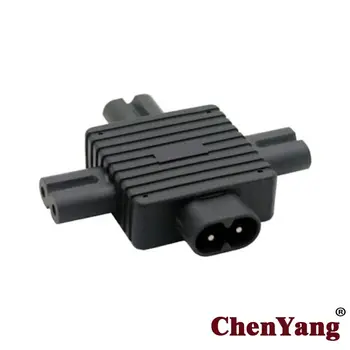 10pcs/lot 3X Female C7 Splitter to IEC 320 Figure 8 C8 Male Power Adapter for Power Supply
10pcs/lot 3X Female C7 Splitter to IEC 320 Figure 8 C8 Male Power Adapter for Power Supply