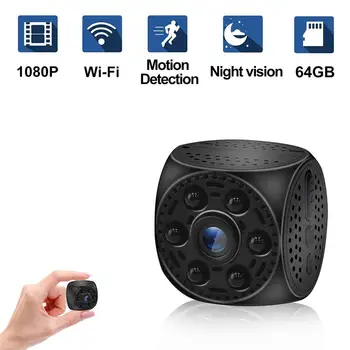 HD Wi-Fi Camera with Night Vision Motion Infrared Camcorder Micro video Camera for Home Security Camera
HD Wi-Fi Camera with Night Vision Motion Infrared Camcorder Micro video Camera for Home Security Camera
