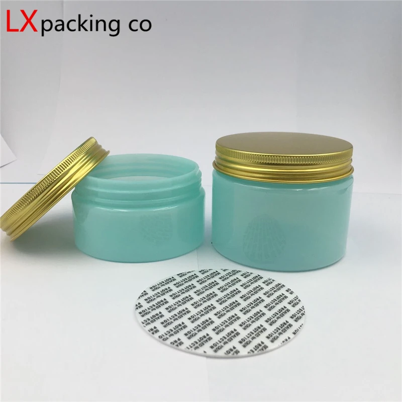 30 PCS Free Shipping 50 100 150 200 ML Light Blue Plastic Pack Empty Can Golden Cap 2 3 5 6 OZ Spice Candy Cream Container Bank
30 PCS Free Shipping 50 100 150 200 ML Light Blue Plastic Pack Empty Can Golden Cap 2 3 5 6 OZ Spice Candy Cream Container Bank