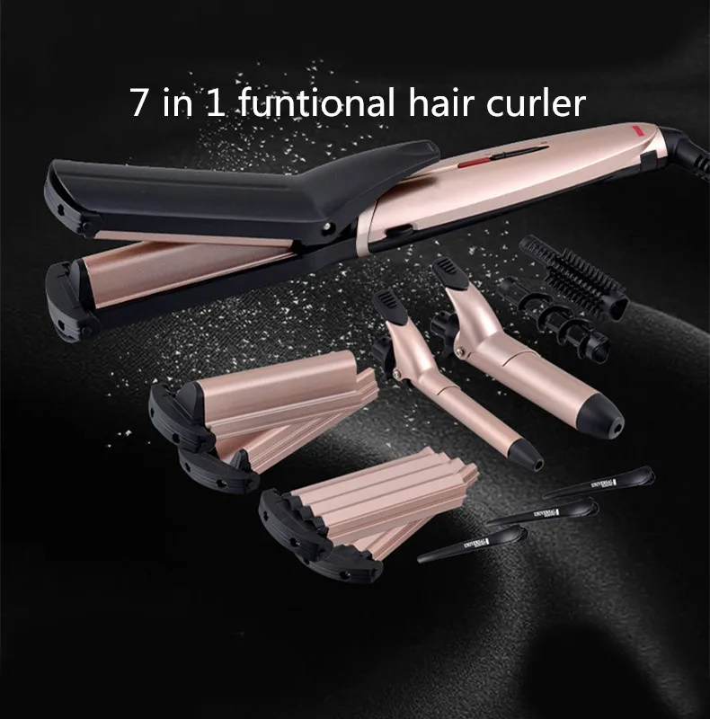 40-55W Power and PTC Heater Type Ceramic Interchangeable Curling Wand Anion Hair Curler Hair Straightener
40-55W Power and PTC Heater Type Ceramic Interchangeable Curling Wand Anion Hair Curler Hair Straightener