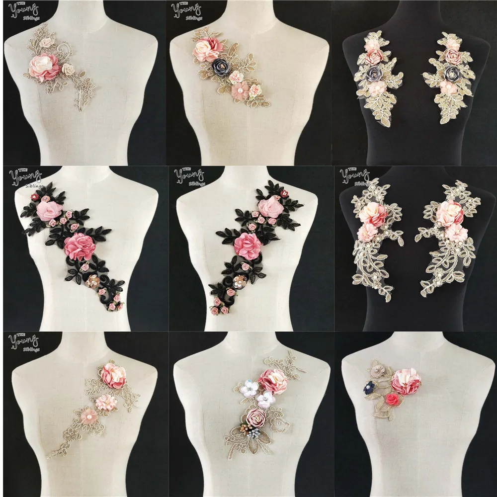 Hot sale Lace Collar Fabric Trim DIY Embroidery Lace Fabric Neckline Applique Sewing Craft trim Bridal Wedding dress Accessories
Hot sale Lace Collar Fabric Trim DIY Embroidery Lace Fabric Neckline Applique Sewing Craft trim Bridal Wedding dress Accessories