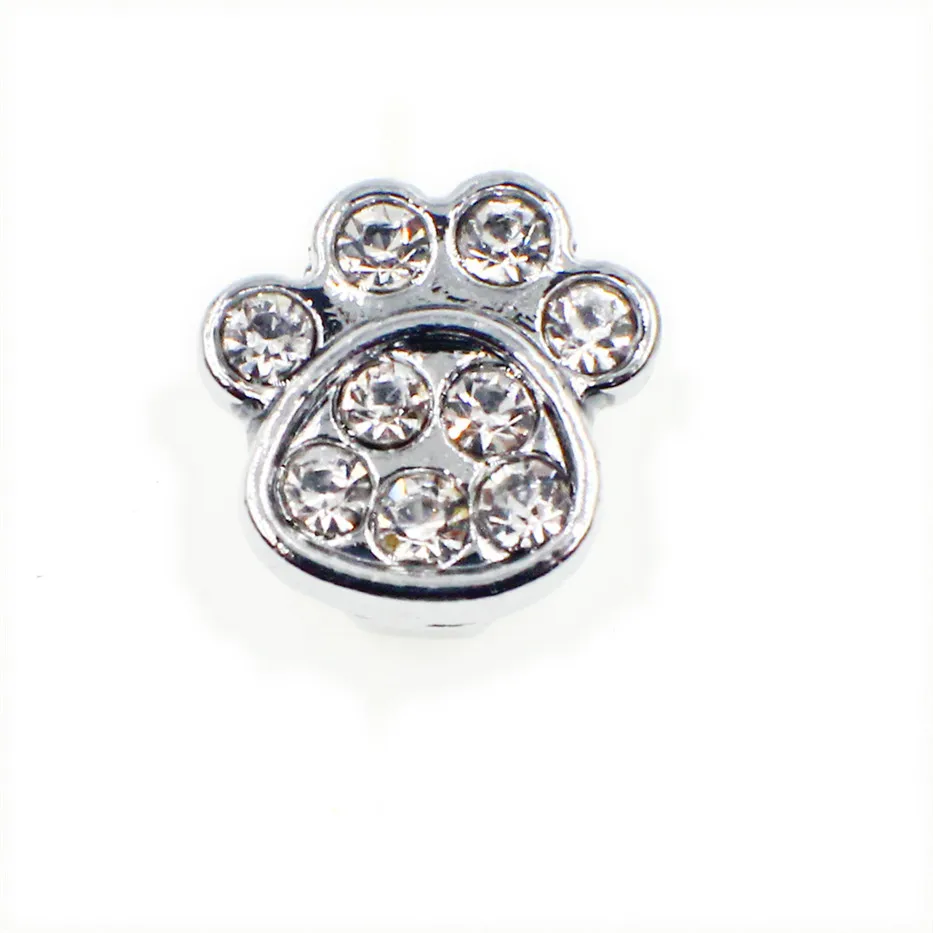 wholesales price ! 10pcs dog paw footprint 8mm slide charms DIY charms Internal Dia.8mm fit 8mm band SL495
wholesales price ! 10pcs dog paw footprint 8mm slide charms DIY charms Internal Dia.8mm fit 8mm band SL495