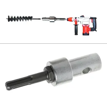 2 Round Pits 2 Slots Drill Bit Adapter For Electric Drill Convert to Earth Auger Head Connector Tool
2 Round Pits 2 Slots Drill Bit Adapter For Electric Drill Convert to Earth Auger Head Connector Tool