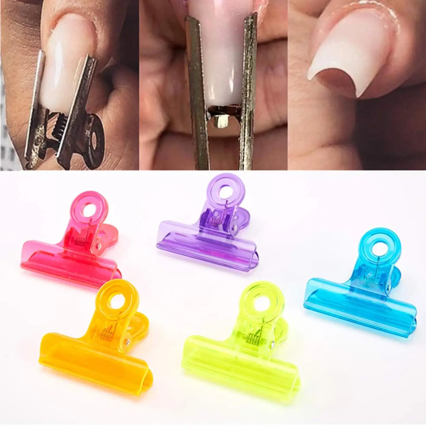 2-5pcs Curvature Clips Rusian C Curve Nail Pinching Tool Stainless Colorful Acrylic Nail Pincher Clips
2-5pcs Curvature Clips Rusian C Curve Nail Pinching Tool Stainless Colorful Acrylic Nail Pincher Clips