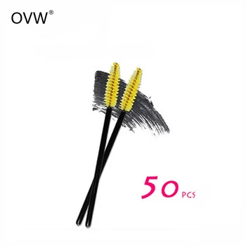 OVW Makeup Brush Make Up Brush Synthetic Fiber One-Off Disposable Eyelash Brush Mascara Applicator Wand Brush 50pcs/lot
OVW Makeup Brush Make Up Brush Synthetic Fiber One-Off Disposable Eyelash Brush Mascara Applicator Wand Brush 50pcs/lot