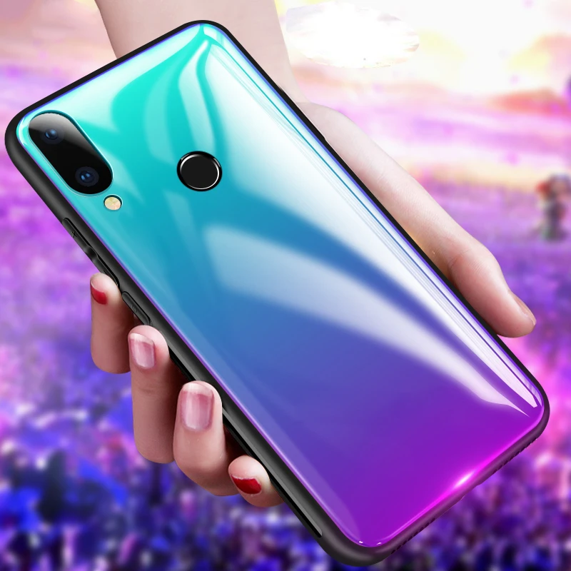 Luxury Gradient Tempered Glass Phone Case For Huawei Honor 8X 20 8 9 Lite 10 Light 10 Lite 9 20 Pro Nova 3 3i Back Cover Protect
Luxury Gradient Tempered Glass Phone Case For Huawei Honor 8X 20 8 9 Lite 10 Light 10 Lite 9 20 Pro Nova 3 3i Back Cover Protect