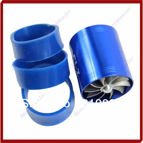 Blue F1-Z Double Supercharger Fuel Gas Saver Fan Universal Turbine Turb Air Intake
Blue F1-Z Double Supercharger Fuel Gas Saver Fan Universal Turbine Turb Air Intake