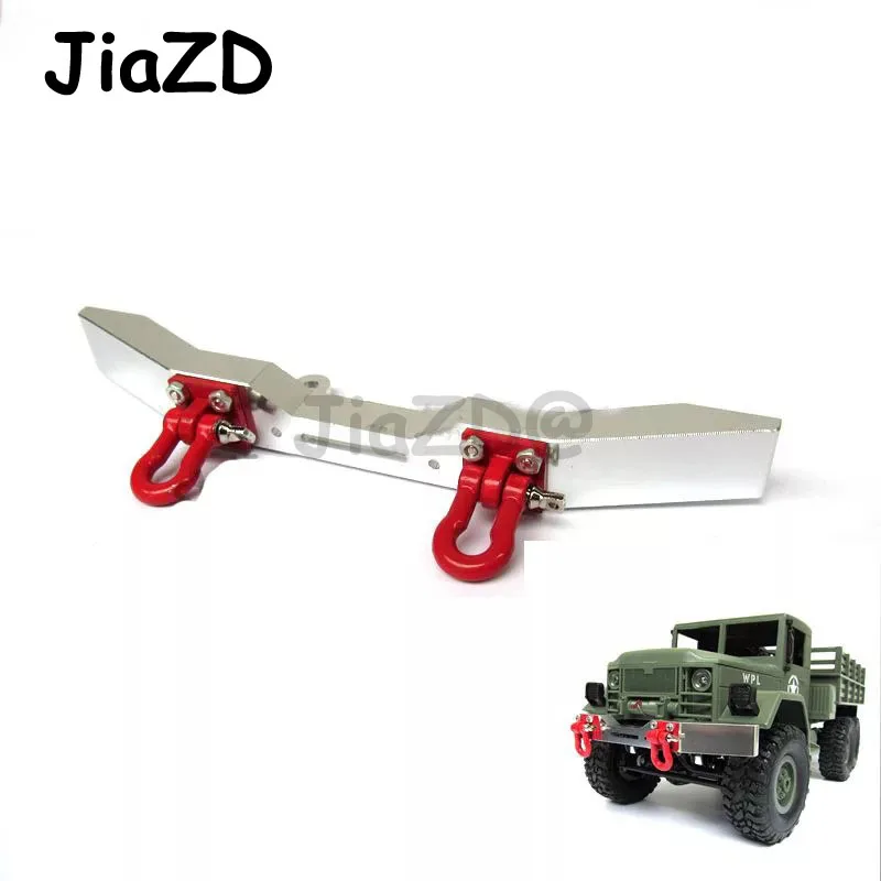 Aluminum Alloy Front Bumper with Hook for 1:16 RC Crawler Car WPL B14/B16/B24/C14/C24 Truck Spare Part RC Car Accessories S99
Aluminum Alloy Front Bumper with Hook for 1:16 RC Crawler Car WPL B14/B16/B24/C14/C24 Truck Spare Part RC Car Accessories S99