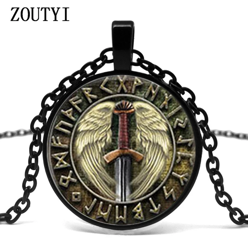 2018/ hot sale, Valkyrie Viking pendant jewelry glass cabochon necklace, men and women wear necklaces.
2018/ hot sale, Valkyrie Viking pendant jewelry glass cabochon necklace, men and women wear necklaces.